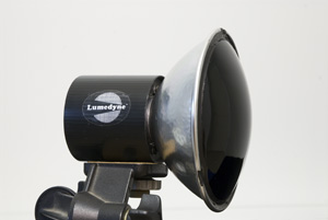 UV Forensic reflector fitted to Lumedyne